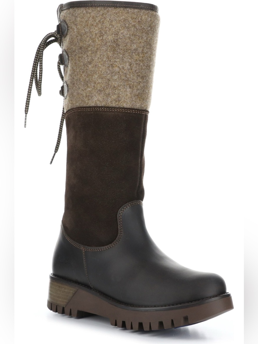NWT Goose Primaloft® Waterproof Boiled Wool Mid Calf Boot